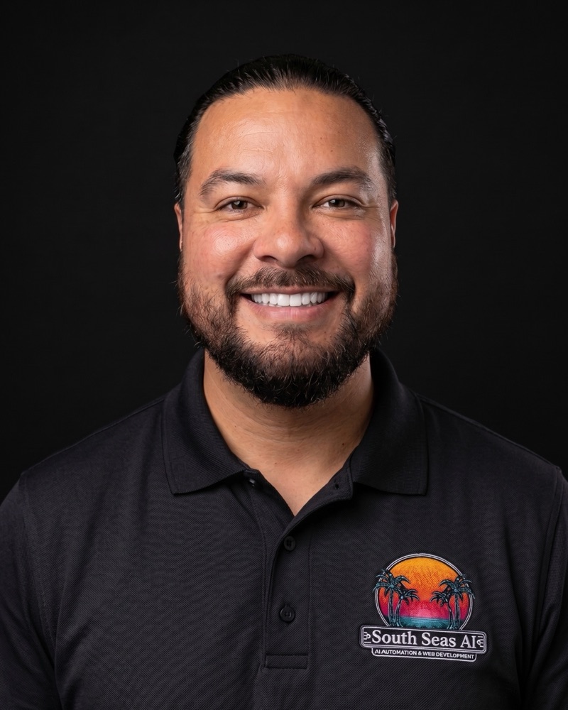 Jordan Manu'atu, founder of South Seas AI